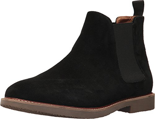 Steve Madden Men's Highline Chelsea Boot, Black Suede, 8 US Size Conversion M US