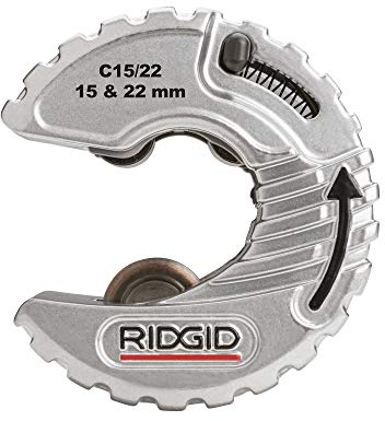 RIDGID 57018 Cortatubos estilo C modelo C 15/22 para Cobre, capacidad 15 y 22 mm