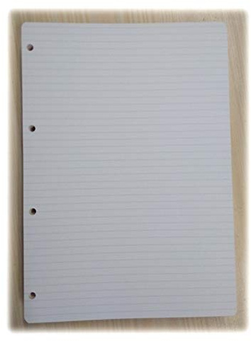 Nachfüll-Inlays Refill A4 21x30cm - 100 Blatt 120gr. - liniert 7 mm