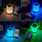 Enceinte Bluetooth Lumineuse Bluetech, Technologie Power Touch, Fonction Radio, 7 Couleurs avec Port Micro SD Bluetooth 2.1