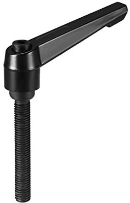 sourcing map 1 Stück Klemmhebel Griff M10x60mm Verstellbarer Maschinengriffe Klemmhebel Außengewinde Griff Maschinengriffe Verstellbarer Griff für Werkzeugmaschinen Schweißgeräte Druckgeräte