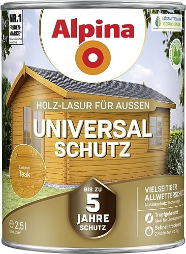 Alpina Universal-Schutz 2,5 Liter Teak