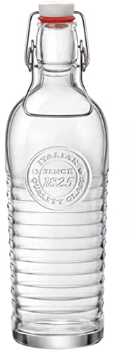 Hogar y Mas Botella Vidrio Oficina Vintage JANGUE