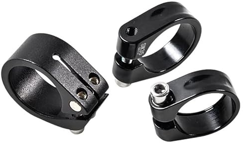ASMEIR Sattelklemme 1 Pcs Fahrrad Sattelstütze Klemme 31,8/34,9/37mm Fahrrad Sattelstütze Rohrschelle Aluminiumlegierung MTB Mountain Road Fahrrad Sattelrohr Clip Sattelkloben (Size : 37mm)