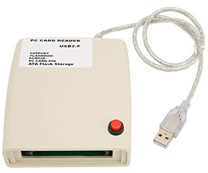 PCMCIA-Kartenleser, 20G Stabile Übertragung, Starker Chip Plug N Play ATA-Kartenleser für, USB 2.0, Breite Anwendung, Einfach zu Bedienen
