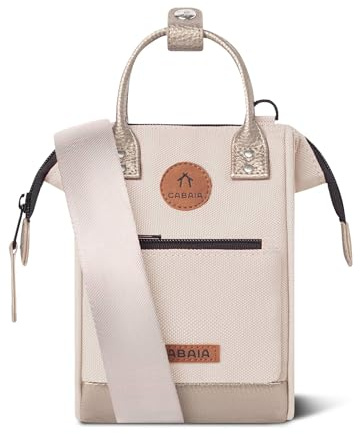 CABAIA Nano Bag 1,8L - Petit Sac Bandoulière Femme - Déperlant | Format compact · Bandoulière réglable · Poches intérieures · Tissu recyclé · Certifié Vegan