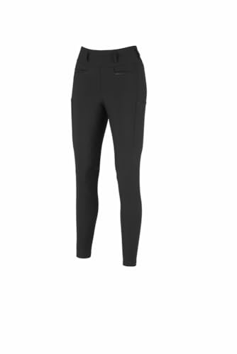 Pikeur Damen LINNETT Tight Highwaist Winter Hose/Vollbesatz SD Black Selection HW 25, Größe:42