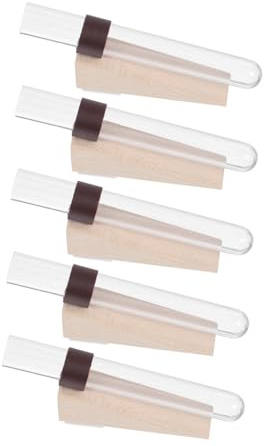 UPKOCH 5pcs Wall Hanging Hydroponic Test Tube Vases Plant Propagation Containers for Weddings Home Decorations Space-saving Tube Planters with Easy Maintenance and Air Purification