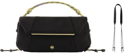 PGYTECH OneGo Pocket Umhängetasche, ActionKam/Handy Schultertasche, Schwarz | Lässiger Alltagsstil, Sandwich-Fächerdesign, Schneller Magnetverschluss, Leichtes Robustes Material, YKK Reißverschluss
