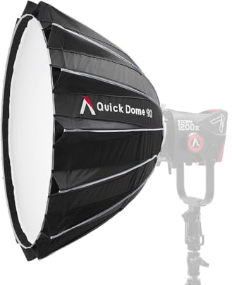 Aputure Quick Dome 90 Softbox Bowens 90cm Con Griglia