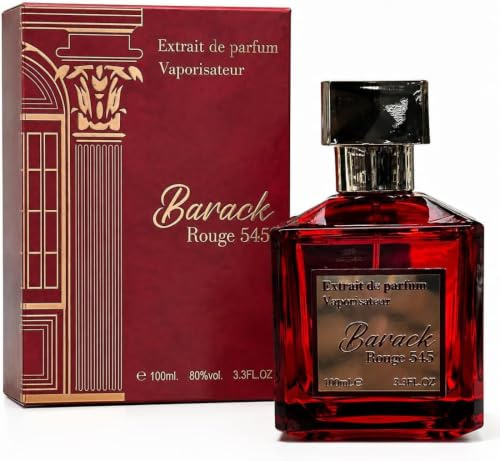 Barack Rouge 545 Extrait de Parfum 100ml Luxury Unisex Perfume Long Lasting Eau De Parfum Inspired Oriental Fragrance Gift for Men & Women
