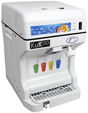 KuKoo Eis-Rasierer, Schneekegel, gefrorenes Eis-Rasieren, Slushie-Dessert-Hersteller, kommerzielle Catering-Maschine