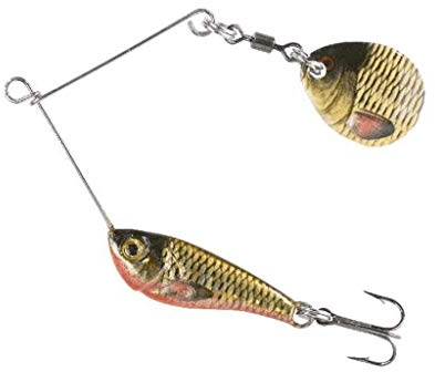 Balzer Colonel Micro Spinner Baits, Rotfeder, 10 g