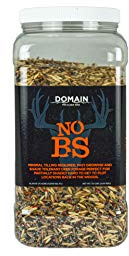 Domain Outdoor No BS Deer Food Plot Seed for Deer, 1/4 Acre, Finally a No Till Mix with Zero Fillers, No Heavy Equipment Required - Forage Oats, Clover, Forage , Chicory, Radish