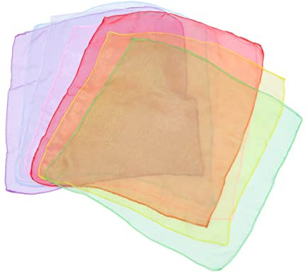 Holibanna 7st Einfarbiger Seidenschal Sonnengesichtsmaske Sommerliche Seidenschals Sommerschal Gesichtsschalmasken Damenschal Halsmaske Gittergewebe Schleife Fräulein Nacken