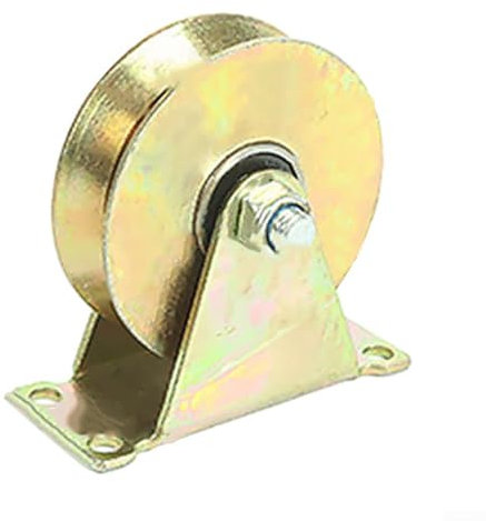Laufrolle für Seile Stahlseilrolle mit 2 Kugellagern (60mm)