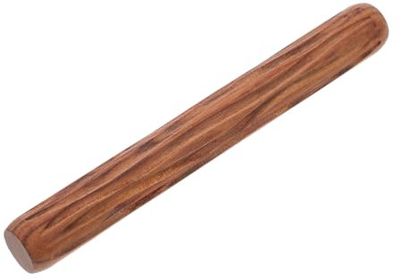 IWOWHERO Gemusterter Nudelholz Ton Druckstab Schlamm Rollstab Keramik Handwerkswerkzeug Töpferwerkzeug Holzhandrollen Ton Musterwalze Ton Zubehör Keramik Handwerks Druckwerkzeug