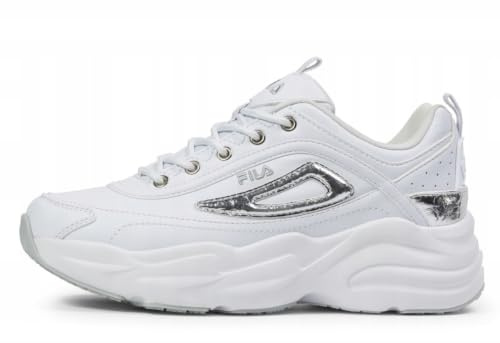 FILA Skye Zp Wmn sneakers för kvinnor, Vitt silver, 39 EU
