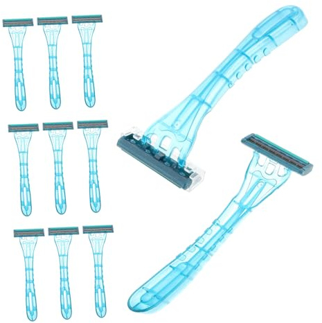 Genérico 20piezas Afeitadoras Desechables Para Hombres Rasuradoras Impermeables De Para Cara y Axilas Para y