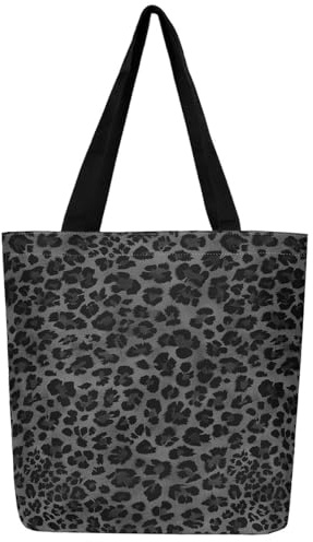 Loussiesd Tiger Leinwand Einkaufstasche Wild Animal Stofftasche für Erwachsene Frauen Männer Ultra Soft Safari Cat Print Tragetasche Wildlife Einkaufsbeutel für Schularbeit Strand Pelz Print