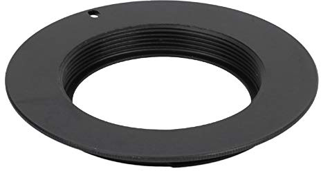 Rankomu M42-EOS Mount Adapterring, kompatibel mit Canon M42 Objektiv auf EOS Kameragehäuse, Präzisions-Objektivadapter für Seaml-Integration, leicht, kompaktes Design