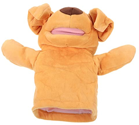 BESPORTBLE Handpuppe Hund Stoffhandpuppe Aus Pp Baumwolle Für Kinder Und Erwachsene Puppentheater Spielzeug Kleinkinder