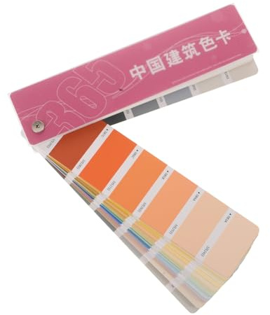 Toddmomy Nuancier Couleurs Peinture, Cartes Échantillons de Peinture en Vrac, Échantillons Standards, Papier Cartonné, pour Projets DIY et Sélection Précise