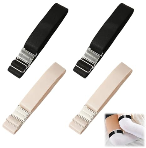 Liguero de muslo para mujer, 4 Piezas Correa para el muslo, Liguero para muslos, Bandas de muslo para mujer, Ajustable para Cosplay y Eventos, Elástico y conjunto