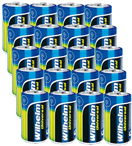 Wilhelm Baby C Batterien LR14 1,5V Universal Alkaline – 20 Stück