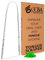 OCBA Gratte-langue pour santé bucco-dentaire, 100% acier inoxydable Gratte-langue pour adultes, antirouille, utilisation langue nettoyeur après brosse à dents pour une haleine fraîche (1 pièce)