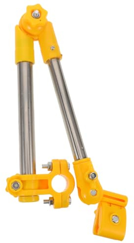 BATHVEVE Bicycle Umbrella Stand Adjustable Mount Design for Stroller and Electric Scooter Steel Construction for Outdoor Activities