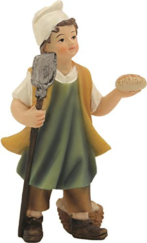 Unbekannt Krippenfigur, Bäcker ca. 10cm für 10-11cm Figuren