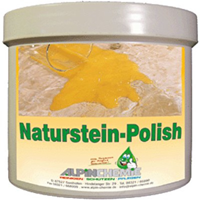 Alpin-Chemie - Natursteinpolish zur Pflege von Marmor, Naturstein und Betonwerkstein, 400 Gramm