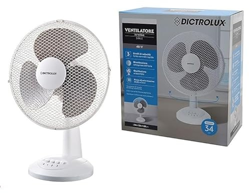 Ventilador de mesa 30 cm 40 W Twister XL dictro Lux General Trade Electrodomésticos