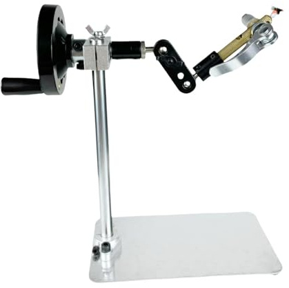 Baoblaze Étau Rotatif pour Attacher Les Mouches, équipement de Fabrication de leurres, en métal, Outil de Fixation de pêche à la Mouche réglable, Outil de