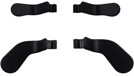 4Pcs Elite Controller Paddles for Xbox One Elite Series 2 Controller, Elite Controller Paddles, Elite Series 2 Paddles Replacement for Xbox One Elite/Elite Series 2/Elite 2 Core Controller (Black)
