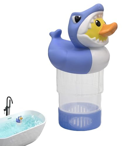 Liqzirtu Dosatore di Cloro – distributore Automatico per Piscina, clorinatore Galleggiante | per Piscine, Piscine per Bambini, Spa, Vasca da Bagno, Giardino, Cura 'Acqua, Manutenzione,