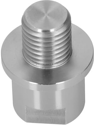 Baxnore Spindeladapter für Drehmaschinen-Spindel, Premium-legierter Stahl, männlich, 1 Zoll, 8 TPI, weiblich, 3/4 Zoll, 10 TPI, Gewindekonverter für Holzbearbeitung, Drehmaschinen-