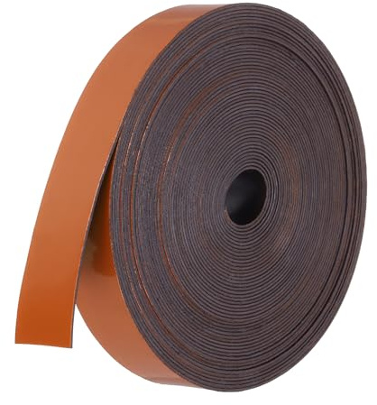 PATIKIL Bande Magnétique Adhésive 10m x 2cm Effaçable À Sec Orange