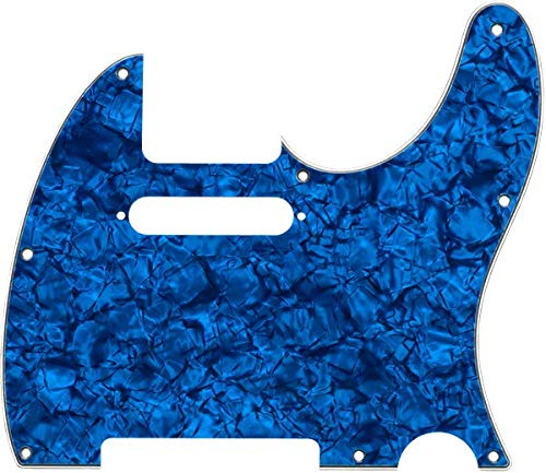 Fender© Tele© Pickguard, blue moto 4ply