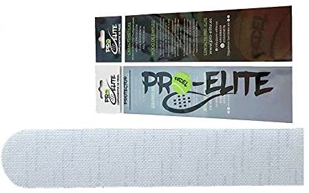 Protector Pala de Padel Pro Transparente | Textura Rugosa | Autoadhesivo | Evita Golpes y Rayaduras, Tecnología de Absorción de Impactos Pro Elite | 36,2cm x 5,3cm x 0,6cm