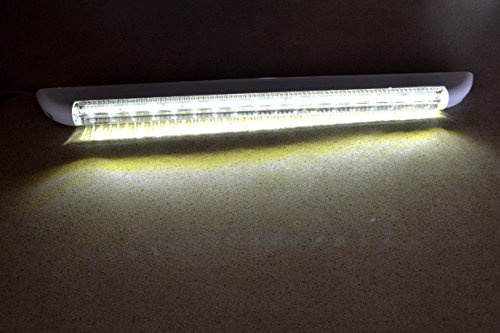 24/7 AUTO 24V Innen Weiß LED Lampe 400 MM für Lkw Van Bus An/aus-Schalter 18 Hell LED