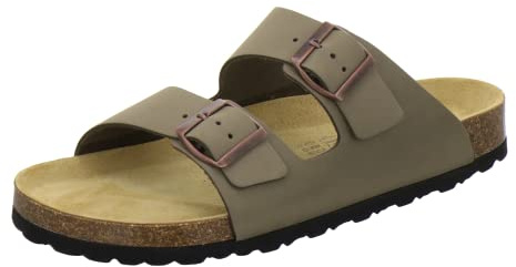 AFS-Schuhe 3100 Mules confortables en cuir pour homme, chaussures pour la maison et le travail, fabriquées en Allemagne