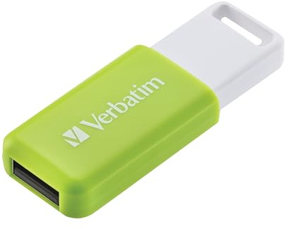 Verbatim V DataBar USB 2.0 Drive Green 32GB, 49454