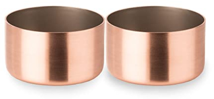Mauviel M'Passion - Juego de 2 moldes para souffle de cobre y acero inoxidable, fabricado en Francia