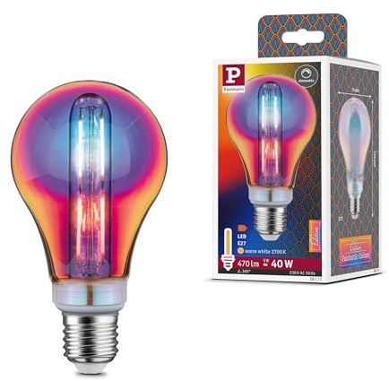 Paulmann 28771 Lampe LED Fantastic Colors STD Lampe tous usages 5 watts gradable Ampoule Dichroïque Lumière efficace Blanc chaud 2700 K E27