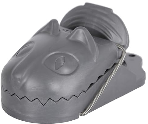 Kerbl Rattenfalle ratStop (2 Stück, giftfrei, gebrauchsfertige Rattenfalle für Stall/Hof, Falle aus Kunststoff) 2998253