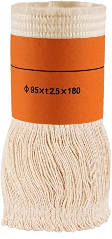 ARMARD 95mm Petroleumlampe docht, Docht für Petroleumofen für Innenräume, Glasfaserdocht Petroleum docht, Ersatzdocht für Petroleum heizung für Camping Zeltheizung Kochen (Farbe : 1pcs)