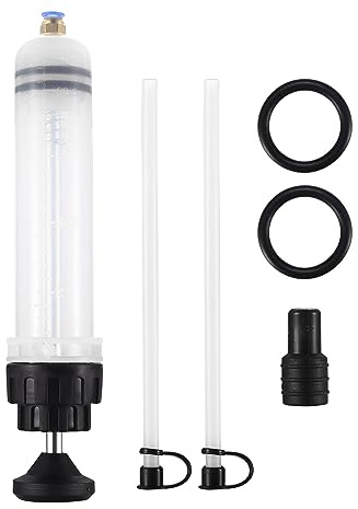 XxinXrong Ölabsaugpumpe, 200ml Handpumpe, Motor Öl Wechsel Absaugpumpe Umfüllpumpe, Ölansaugpumpe, Ölspritze, Ölansauger Ölpumpe für Motor, Kfz, Auto, Getriebe, Bremsflüssigkeit Ölwechsel