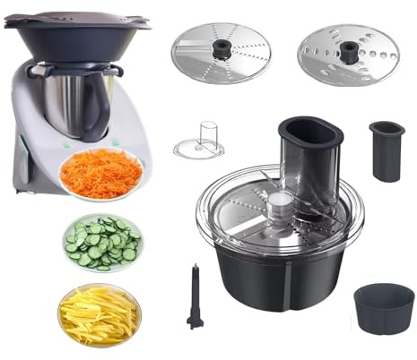 Thermomixer Accessoires pour coupe-légumes T M5/T M6 Ensemble de coupe multifonction (lame A + B avec coupe grossière et fine)